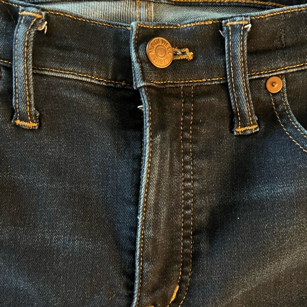 Madewell 9” high rise skinny 29in jeans